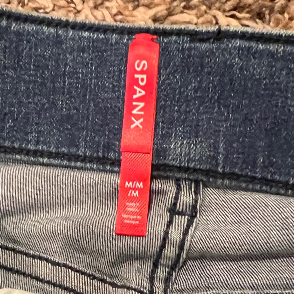 SPANX Classic Blue Flare Jeans - Picture 3 of 4